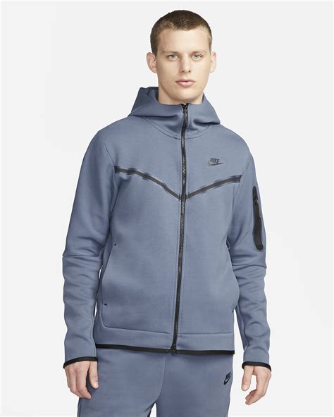 nike fleece blauw|nike tech fleece full zip.